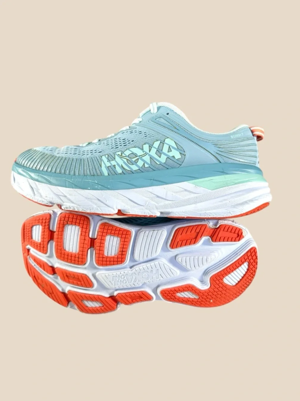 Hoka Women’s Bondi 7 Sneakers - Picture 4 of 13